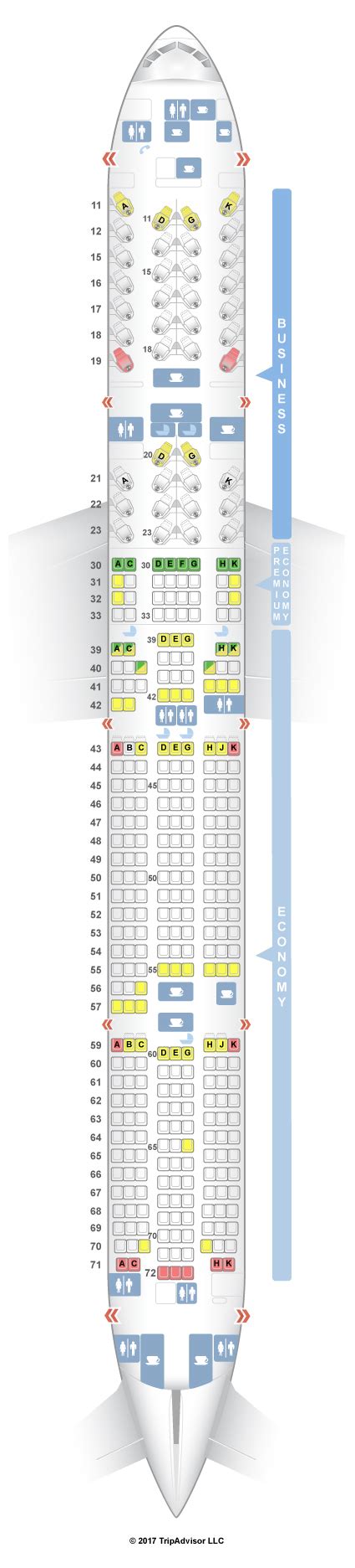 boeing 777 300er 77w cathay pacific seat map